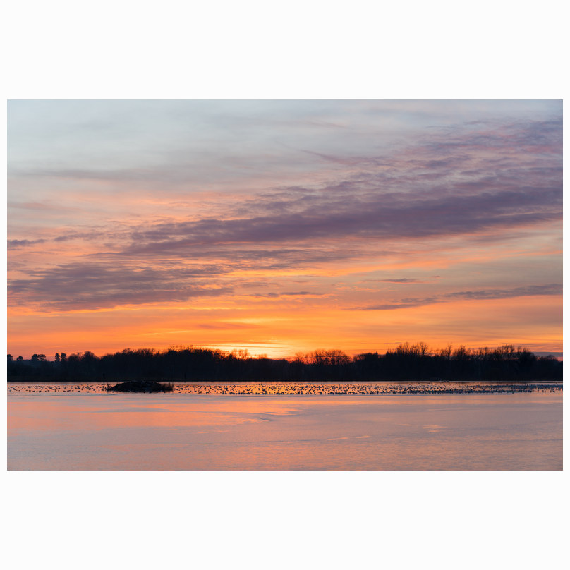 Dernford sunset