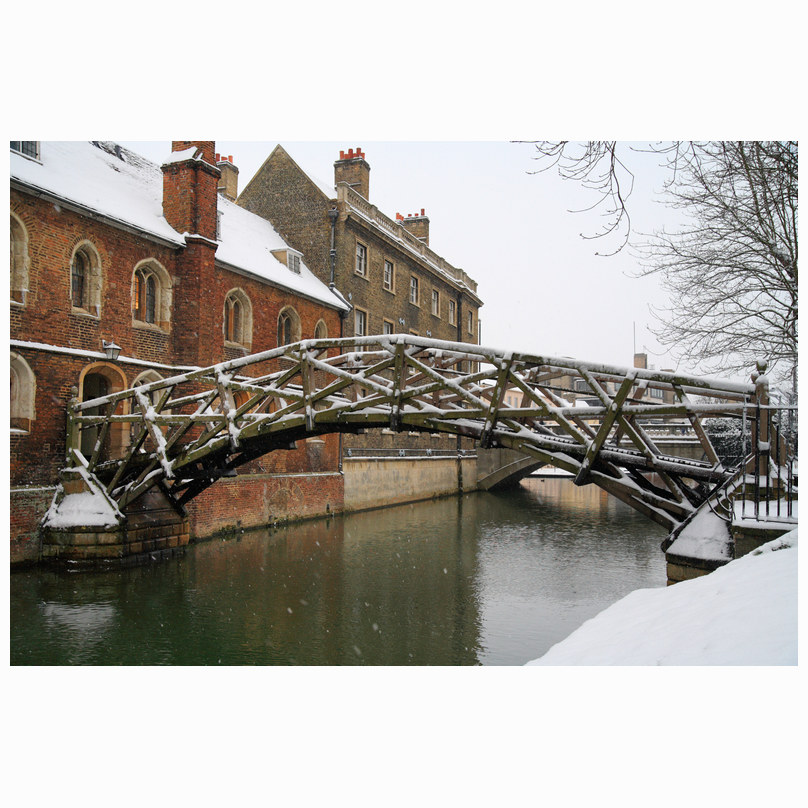 Snow Mathematical Bridge